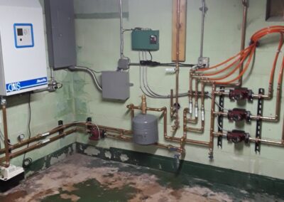 Boiler In-Floor Install, Ft. Gratiot