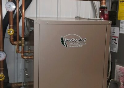 Geothermal In-Floor Install, Yale