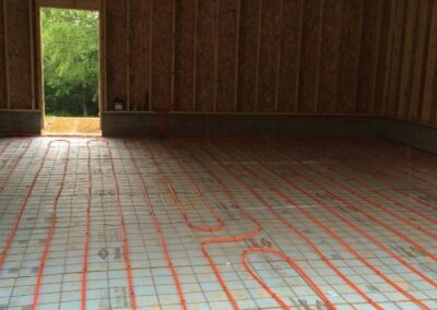 In-Floor Heat Tubing, Lapeer