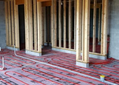 In-Floor Heat Tubing, Lexington